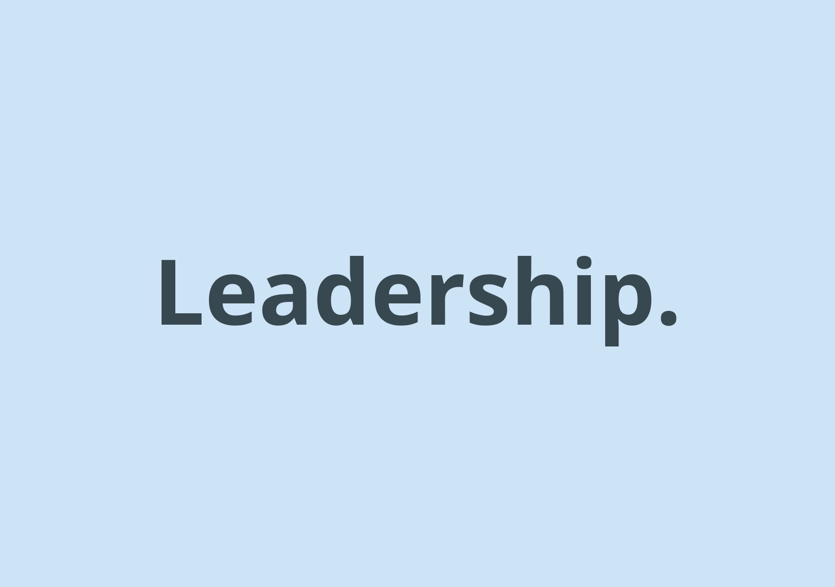 leadership